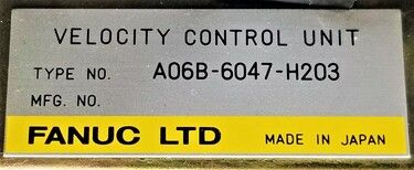 A06B-6047-H203 | FANUC Servo Amplifiers